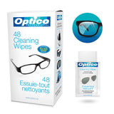 48 Cleaning Wipes Optico Pre-Moistened Cleaning Cloths 