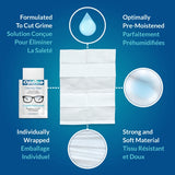 Wipe Instruction Optico Pre -Moistened Cleaning Cloths